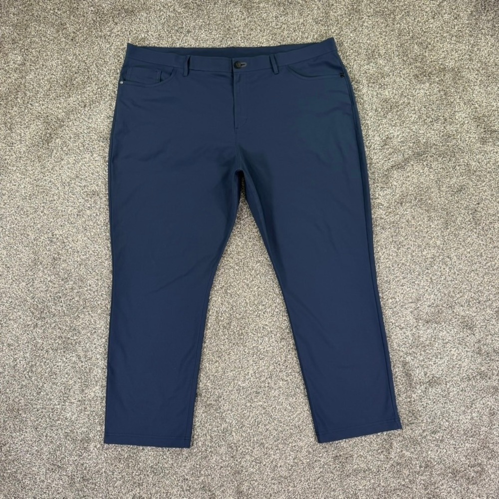 Public Rec‎ Workday Pant Mens 44x30 Navy Blue Golf Chino Technical Trousers